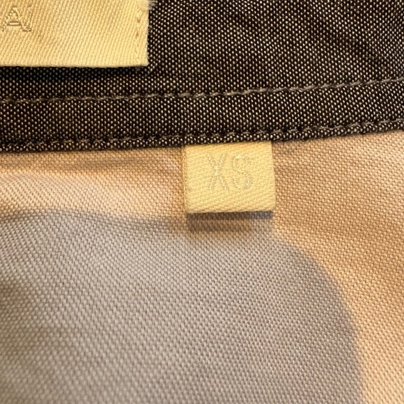 Jonathan Simkhai EUC pieced color block button up top - Picture 7 of 9